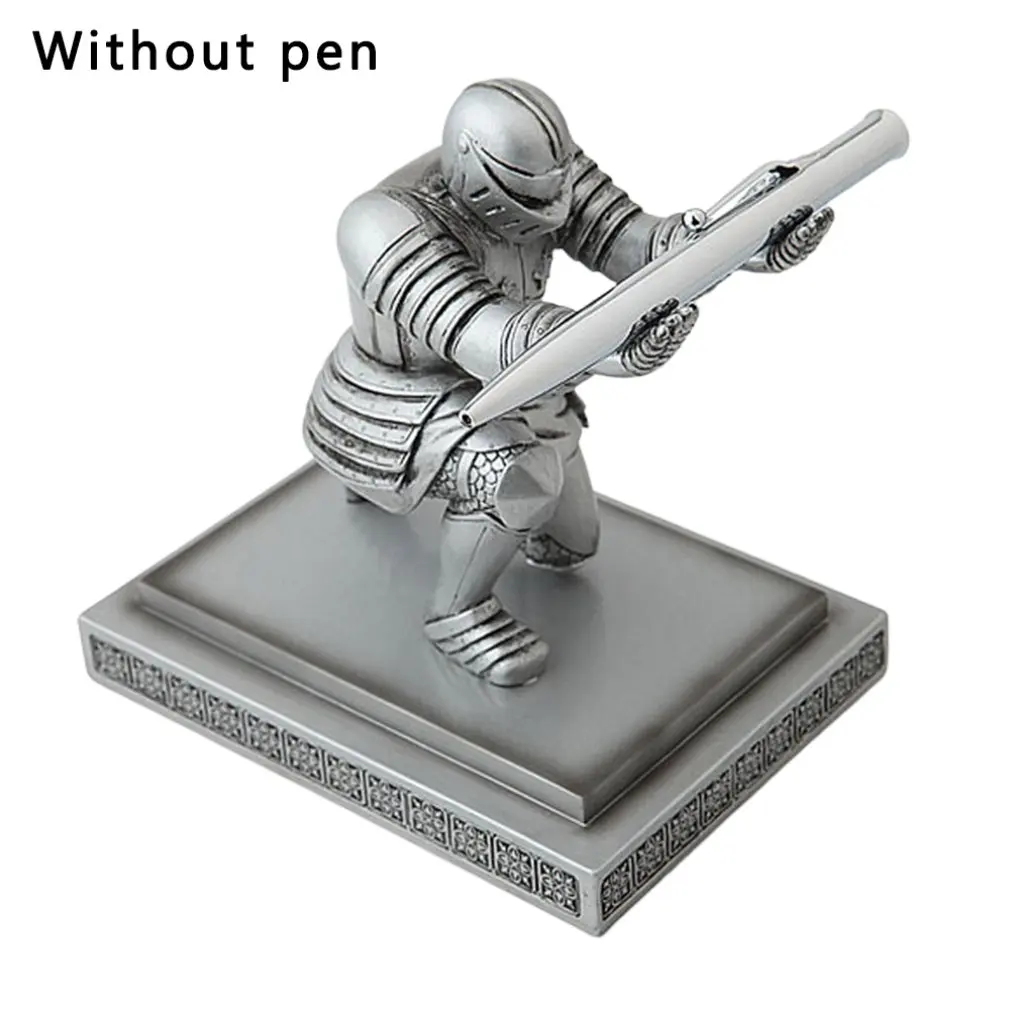 1PC Office Accessories Organizer Pen Stand Pencil Holder Executive Soldier Figurine Knight Pen Holder for Office Desk Organizer
1PC Office Accessories Organizer Pen Stand Pencil Holder Executive Soldier Figurine Knight Pen Holder for Office Desk Organizer
