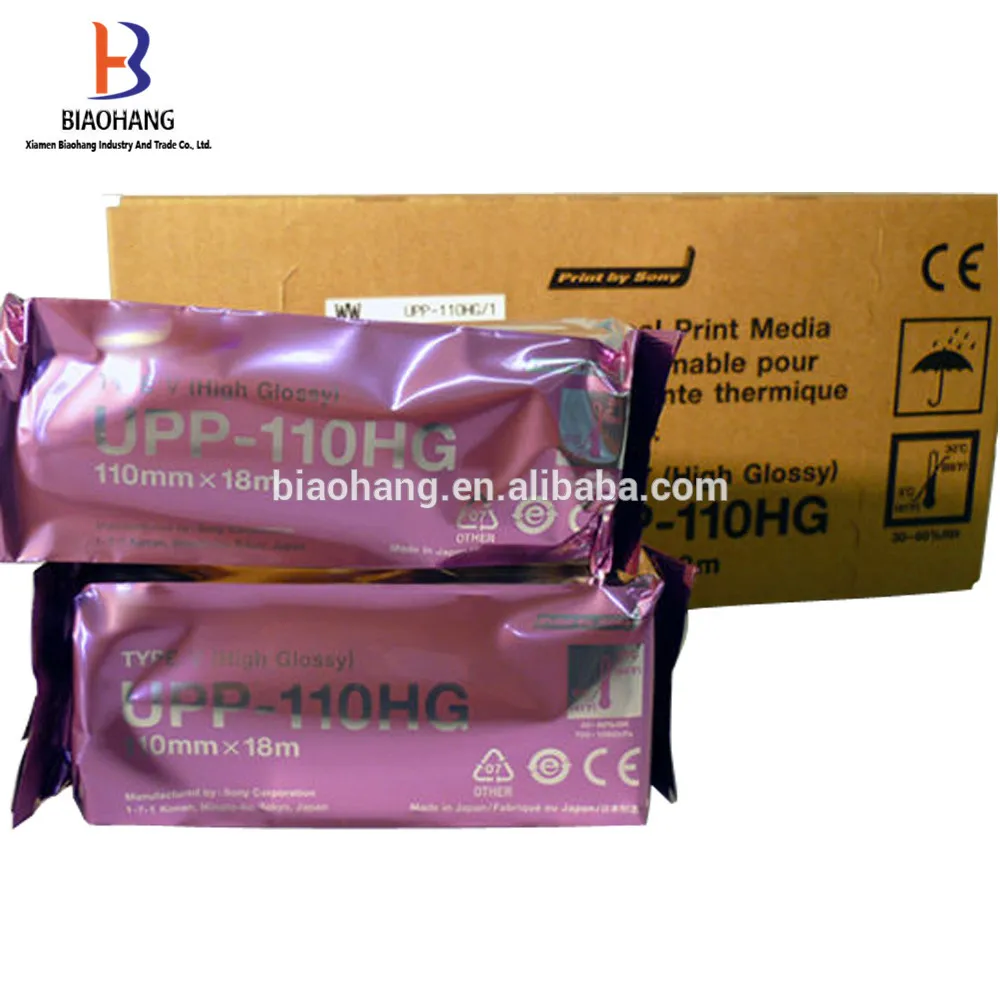 5X Upp-110hg/hd Ultrasound Thermal Paper Roll Popular In Thailand 
5X Upp-110hg/hd Ultrasound Thermal Paper Roll Popular In Thailand