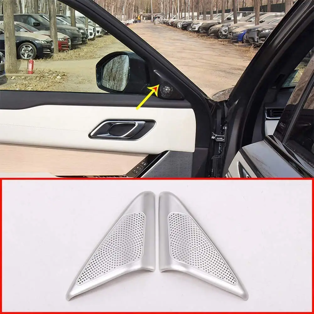 for Land Rover Range Rover VELAR 2017 2018 2019 Car Aluminum Alloy Audio Speaker Tweeters Cover Trim Accessories
for Land Rover Range Rover VELAR 2017 2018 2019 Car Aluminum Alloy Audio Speaker Tweeters Cover Trim Accessories