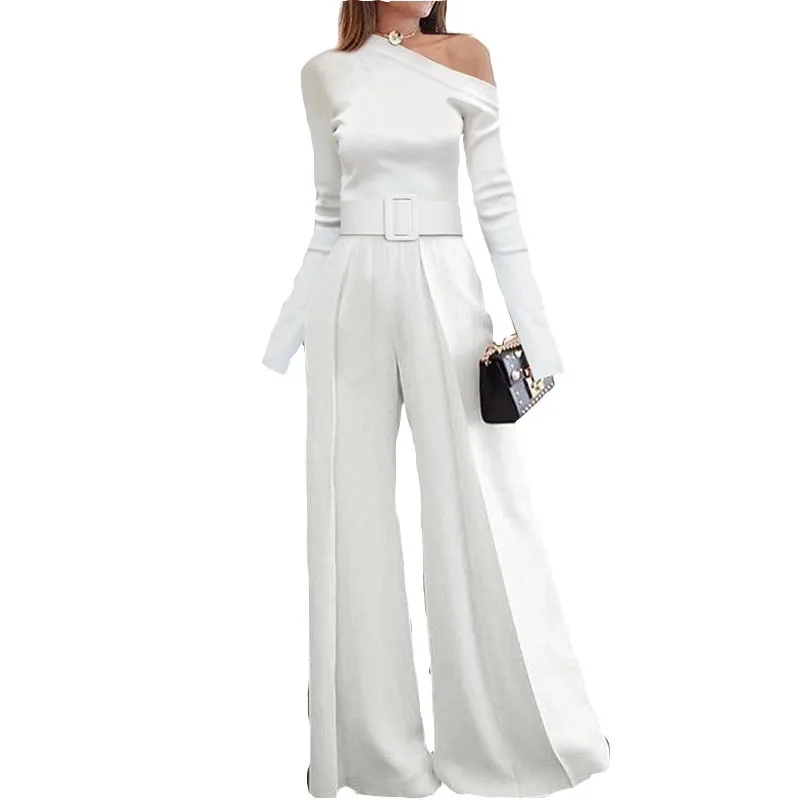 Fashion Jumpsuit Women Long Sleeve Tops&long Pants White Women Bodysuit Casual Elegant Office Party Plus Size Ladies Jumpsuit
Fashion Jumpsuit Women Long Sleeve Tops&long Pants White Women Bodysuit Casual Elegant Office Party Plus Size Ladies Jumpsuit