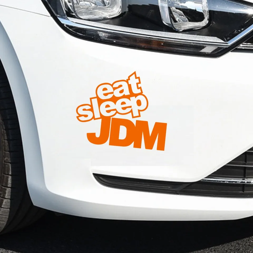 15cm x 12cm JDM Eat Sleep Vinyl Waterproof Car Body Stickers and Decals Car Styling Decoration Door Window Vinyl Stickers
15cm x 12cm JDM Eat Sleep Vinyl Waterproof Car Body Stickers and Decals Car Styling Decoration Door Window Vinyl Stickers