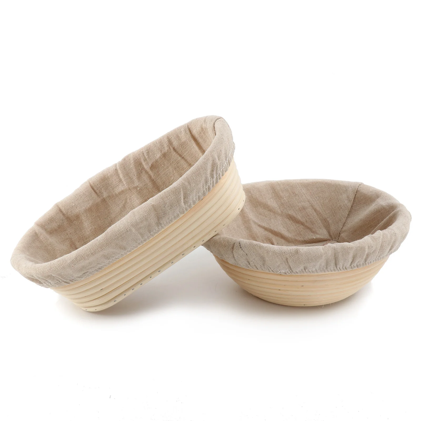 Pack 2 Round Oval Bread Baking Mold Sourdough Rattan Bread Proofing Basket Bannetons Proving Basket Bakeware Tools
Pack 2 Round Oval Bread Baking Mold Sourdough Rattan Bread Proofing Basket Bannetons Proving Basket Bakeware Tools