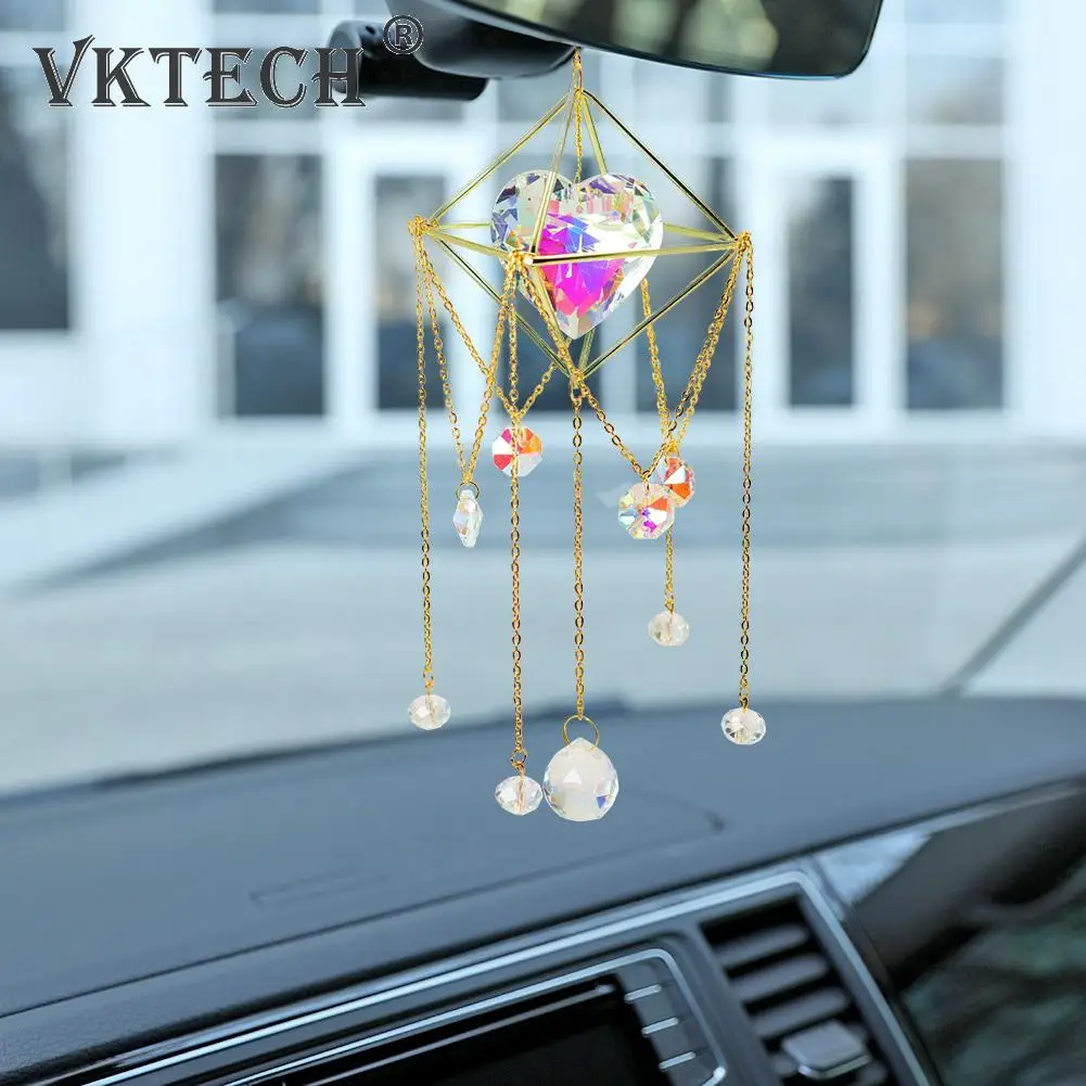 Love Heart Crystal Prisms Hanging Rainbow Chaser Lighting Accessories for Window Curtains Pendant Home Garden Car
Love Heart Crystal Prisms Hanging Rainbow Chaser Lighting Accessories for Window Curtains Pendant Home Garden Car