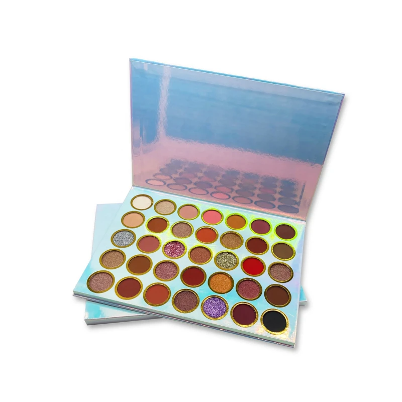 Custom Private Label Makeup Eyeshadow Palettes Waterproof 35 Colors Eyeshadow No Logo Matte and Shimmer Eye Shadow Palette
Custom Private Label Makeup Eyeshadow Palettes Waterproof 35 Colors Eyeshadow No Logo Matte and Shimmer Eye Shadow Palette