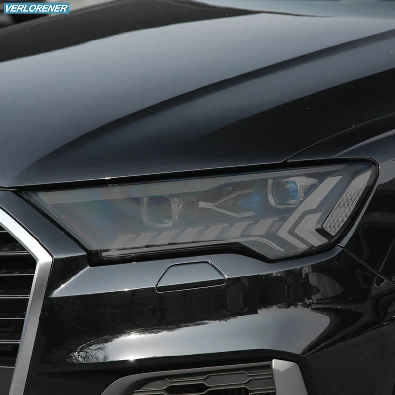 2 Pcs Car Headlight Protective Film Smoked Black Tint Wrap Vinyl Transparent TPU Sticker For Audi Q7 2020 2021 SQ7 4M Facelift
2 Pcs Car Headlight Protective Film Smoked Black Tint Wrap Vinyl Transparent TPU Sticker For Audi Q7 2020 2021 SQ7 4M Facelift