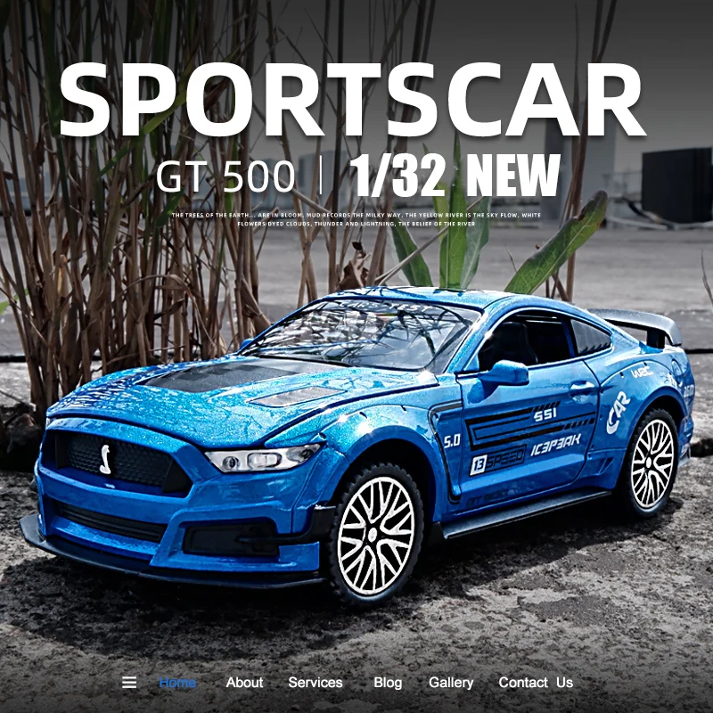 High Simulation 1:32 Ford Mustang GT500 Supercar Alloy Car Model Sound Pull Back Car 4 Open Door Children's Gifts Toy
High Simulation 1:32 Ford Mustang GT500 Supercar Alloy Car Model Sound Pull Back Car 4 Open Door Children's Gifts Toy