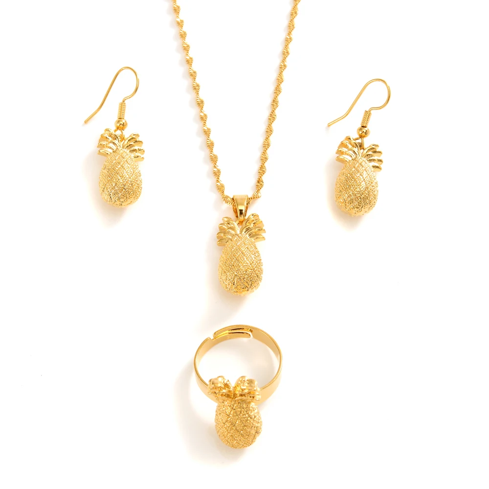 3D Tiny Pineapple Ananas Tropical Fruit Charm Minimalist Gold Tone T Necklace pendant earrings earrings Fine Solid Jewelry Xmas
3D Tiny Pineapple Ananas Tropical Fruit Charm Minimalist Gold Tone T Necklace pendant earrings earrings Fine Solid Jewelry Xmas