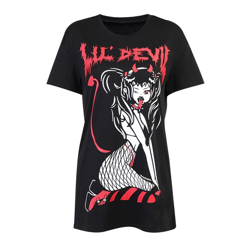 Harajuku Black Oversized T-shirts Mall Goth Cat Person Print T-shirt Punk Grunge Y2K Short Sleeve Long Tops Streetwear
Harajuku Black Oversized T-shirts Mall Goth Cat Person Print T-shirt Punk Grunge Y2K Short Sleeve Long Tops Streetwear