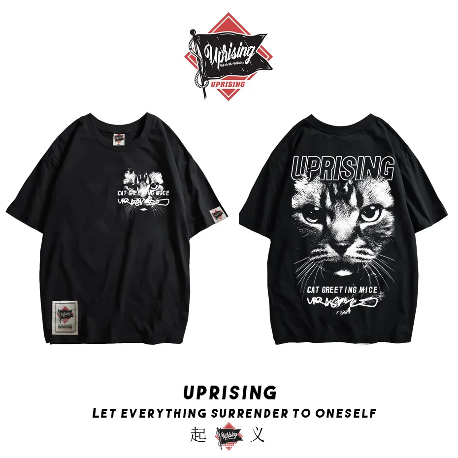 Men Hip Hop T Shirt Cat Star Painting Print Summer Streetwear T-Shirt Short Sleeve Tops Tees Cotton Harajuku Funny Tshirts
Men Hip Hop T Shirt Cat Star Painting Print Summer Streetwear T-Shirt Short Sleeve Tops Tees Cotton Harajuku Funny Tshirts