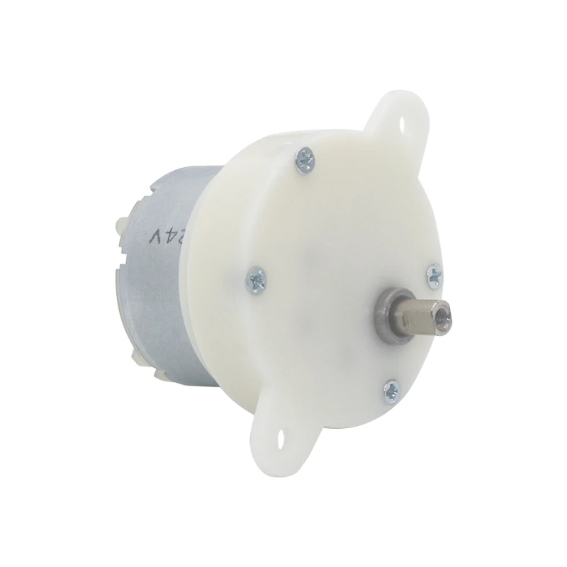 Geared Mini Motor Electric DC 12V 24V 10rpm Speed Reducer Reversed Low Noise Gearbox Motors 12 V DIY Engine Toys FanJS40- 500
Geared Mini Motor Electric DC 12V 24V 10rpm Speed Reducer Reversed Low Noise Gearbox Motors 12 V DIY Engine Toys FanJS40- 500