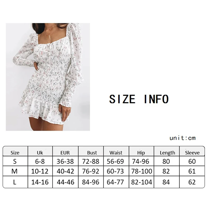 2021 Spring Summer Women New Elastic Waist Top Square Neck Long Sleeve Chiffon Pleated Floral Dress
2021 Spring Summer Women New Elastic Waist Top Square Neck Long Sleeve Chiffon Pleated Floral Dress