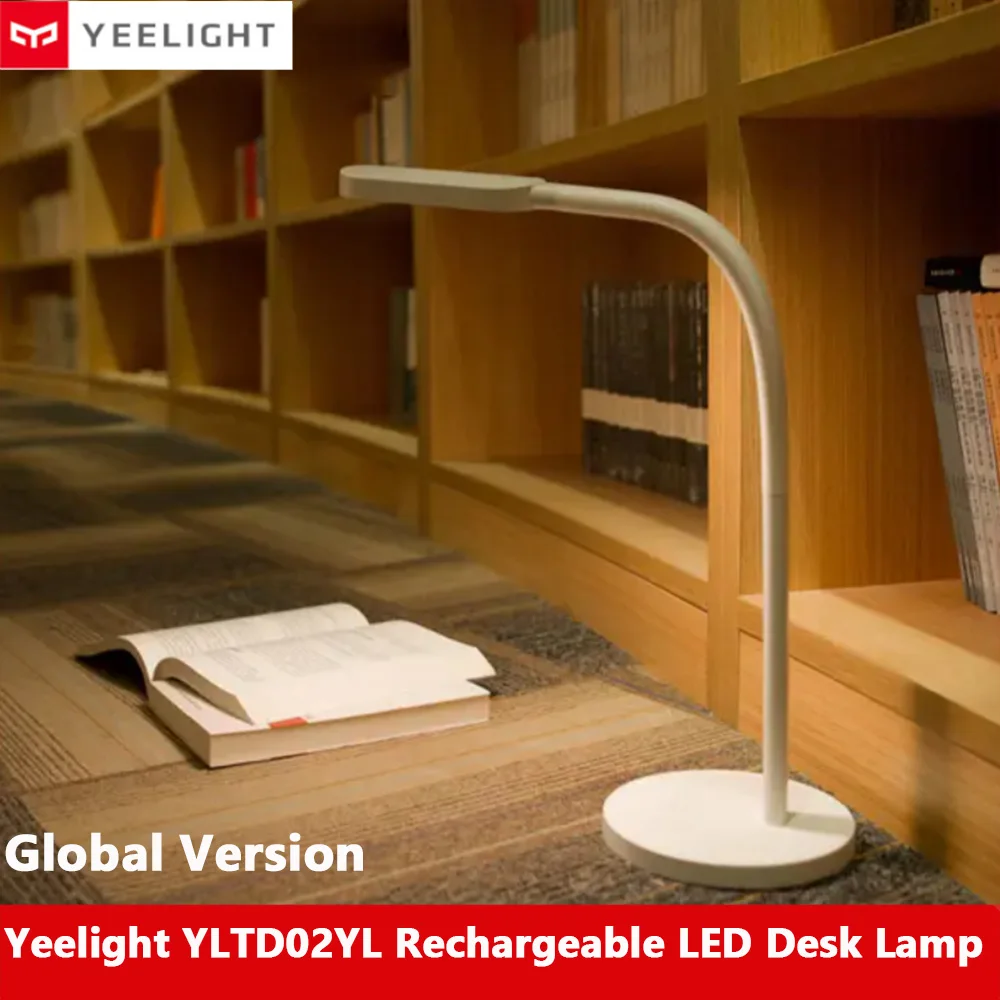 Yeelight YLTD02YL Rechargeable LED Touch Dimmable Desk Lamp Desk Lamp Brightness Color Temperature Adjustable Eyes Protection
Yeelight YLTD02YL Rechargeable LED Touch Dimmable Desk Lamp Desk Lamp Brightness Color Temperature Adjustable Eyes Protection