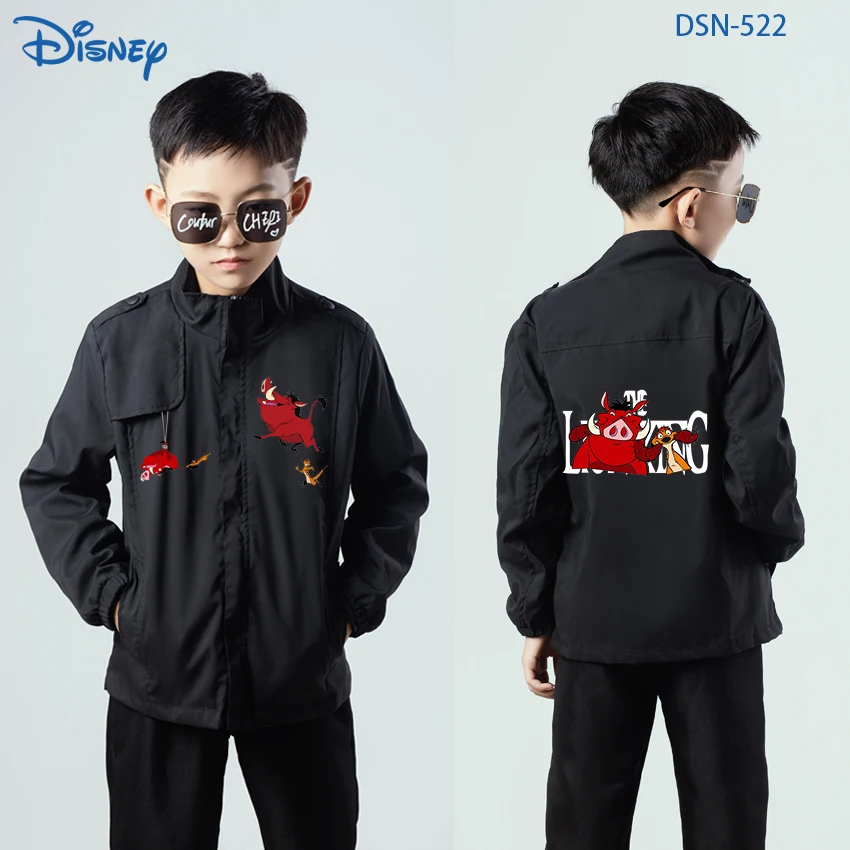 Disney Lion Wang Pengpeng New Spring Autumn Boys Cardigan Girls Baby Coat Children Outwear Kids Jacket Quilted Coats Size110-170
Disney Lion Wang Pengpeng New Spring Autumn Boys Cardigan Girls Baby Coat Children Outwear Kids Jacket Quilted Coats Size110-170