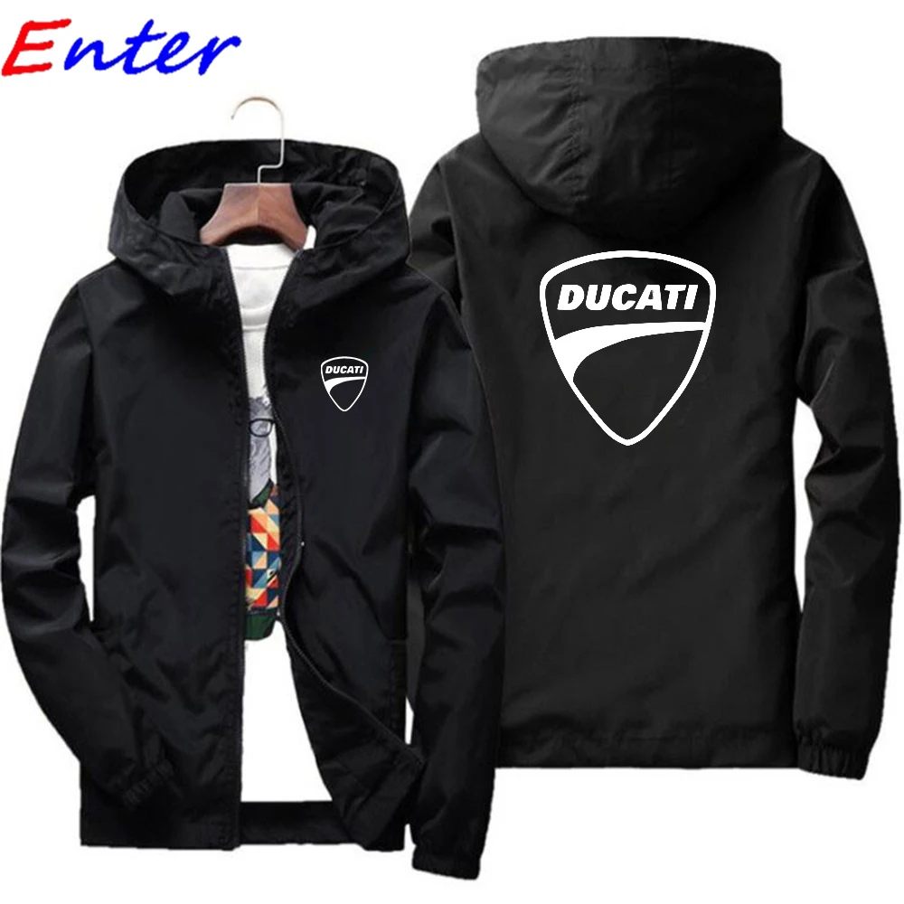 Brand Men's Jacket Hooded Jacket Printed Logo Ducati CAR Casual Zipper Sweatshirt Men's Sportswear Fashion Jacket Men's Jacket
Brand Men's Jacket Hooded Jacket Printed Logo Ducati CAR Casual Zipper Sweatshirt Men's Sportswear Fashion Jacket Men's Jacket