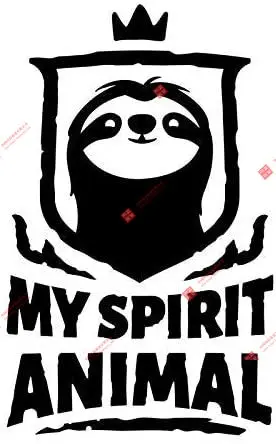 Interesting MAF-My Spirit Animal Sloth Vinyl Decal Sticker for Car Laptop Racing Motorcycle Helmet Stickers
Interesting MAF-My Spirit Animal Sloth Vinyl Decal Sticker for Car Laptop Racing Motorcycle Helmet Stickers