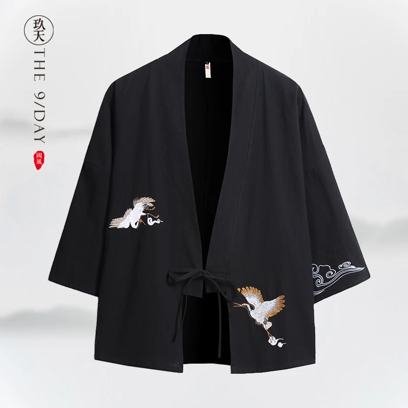 ★male costume loose cotton and linen rove cassock uniforms ancient Chinese wind cranes dragon embroidered linen jacket
★male costume loose cotton and linen rove cassock uniforms ancient Chinese wind cranes dragon embroidered linen jacket