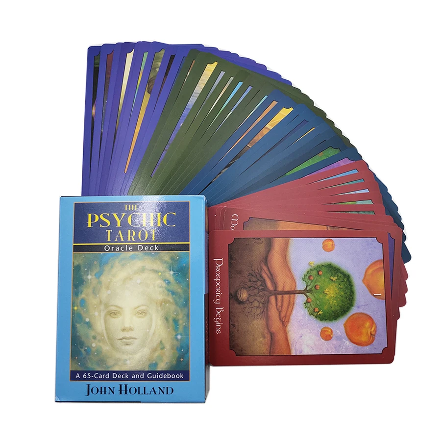 Psychic Tarot Card 65 Sheet Oracle Deck Mysterious Divination Gameplay Fate Table Game For Adult Children Board | Спорт и