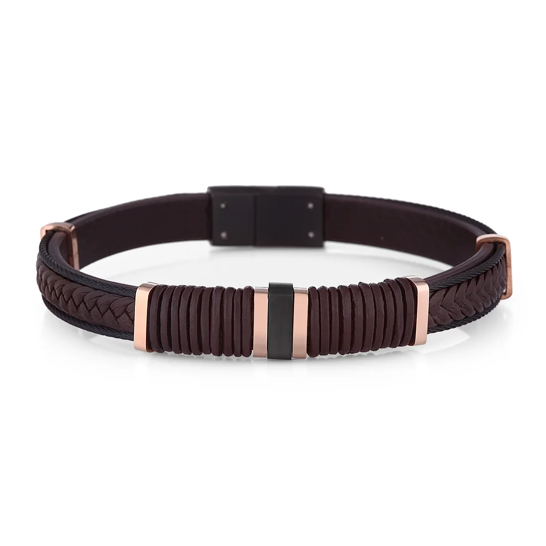 Wesse JWQG3016 Men's Bracelet Bangles Fashion Jewelry Leather Brown Birthday Gift for Mens
Wesse JWQG3016 Men's Bracelet Bangles Fashion Jewelry Leather Brown Birthday Gift for Mens