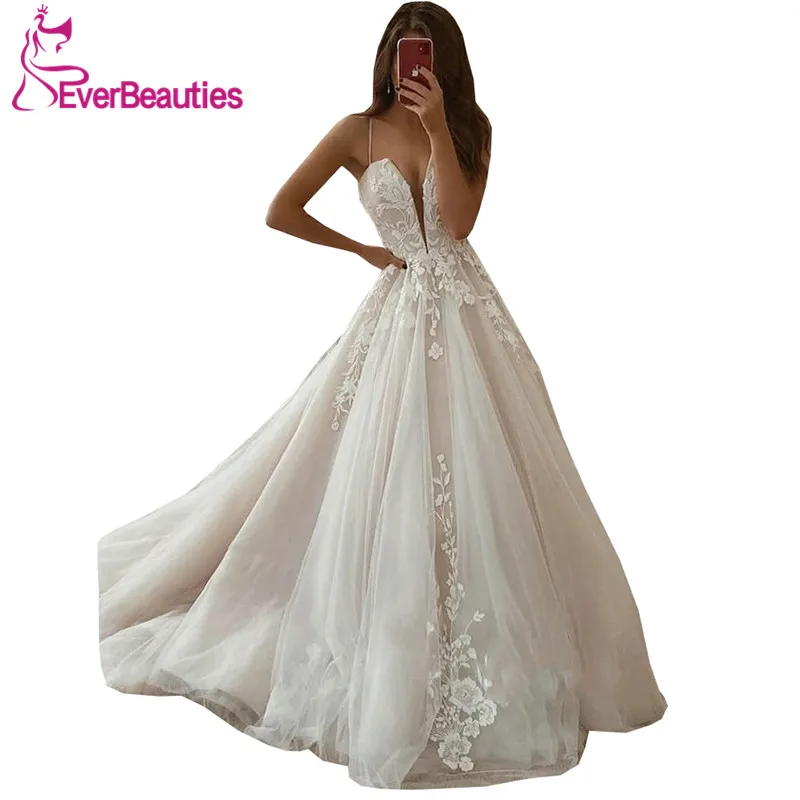 Robe De Mariee Beach Wedding Dresses 2020 Tulle Appliques Bride Wedding Gown Boho Vestido De Noiva свадебное платье
Robe De Mariee Beach Wedding Dresses 2020 Tulle Appliques Bride Wedding Gown Boho Vestido De Noiva свадебное платье