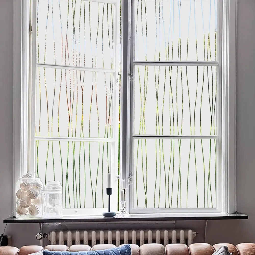 YaJing Matte Stripe Window Film Stained Glass Decorative Uv Sticker Privacy Frosted Self Adhesive Film Window Decal for Glass
YaJing Matte Stripe Window Film Stained Glass Decorative Uv Sticker Privacy Frosted Self Adhesive Film Window Decal for Glass