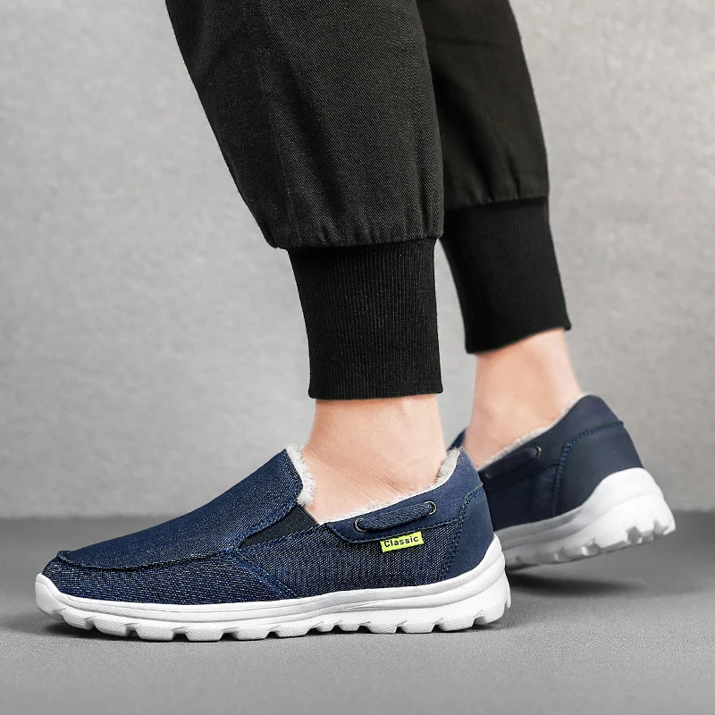 Breathable Men Sneakers High Quality Men Casual Shoes Comfortable Slip-On Male Shoes Short Plush Canvas Shoes Big Size 39-48
Breathable Men Sneakers High Quality Men Casual Shoes Comfortable Slip-On Male Shoes Short Plush Canvas Shoes Big Size 39-48