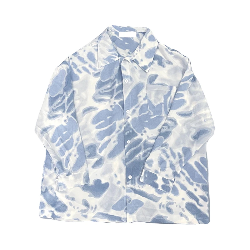 Snow Mountain Tie-Dye Gradient Print Women Shirt Summer New Fashionable Vintage Street Straight Tops Long Sleeve Oversize Shirts
Snow Mountain Tie-Dye Gradient Print Women Shirt Summer New Fashionable Vintage Street Straight Tops Long Sleeve Oversize Shirts