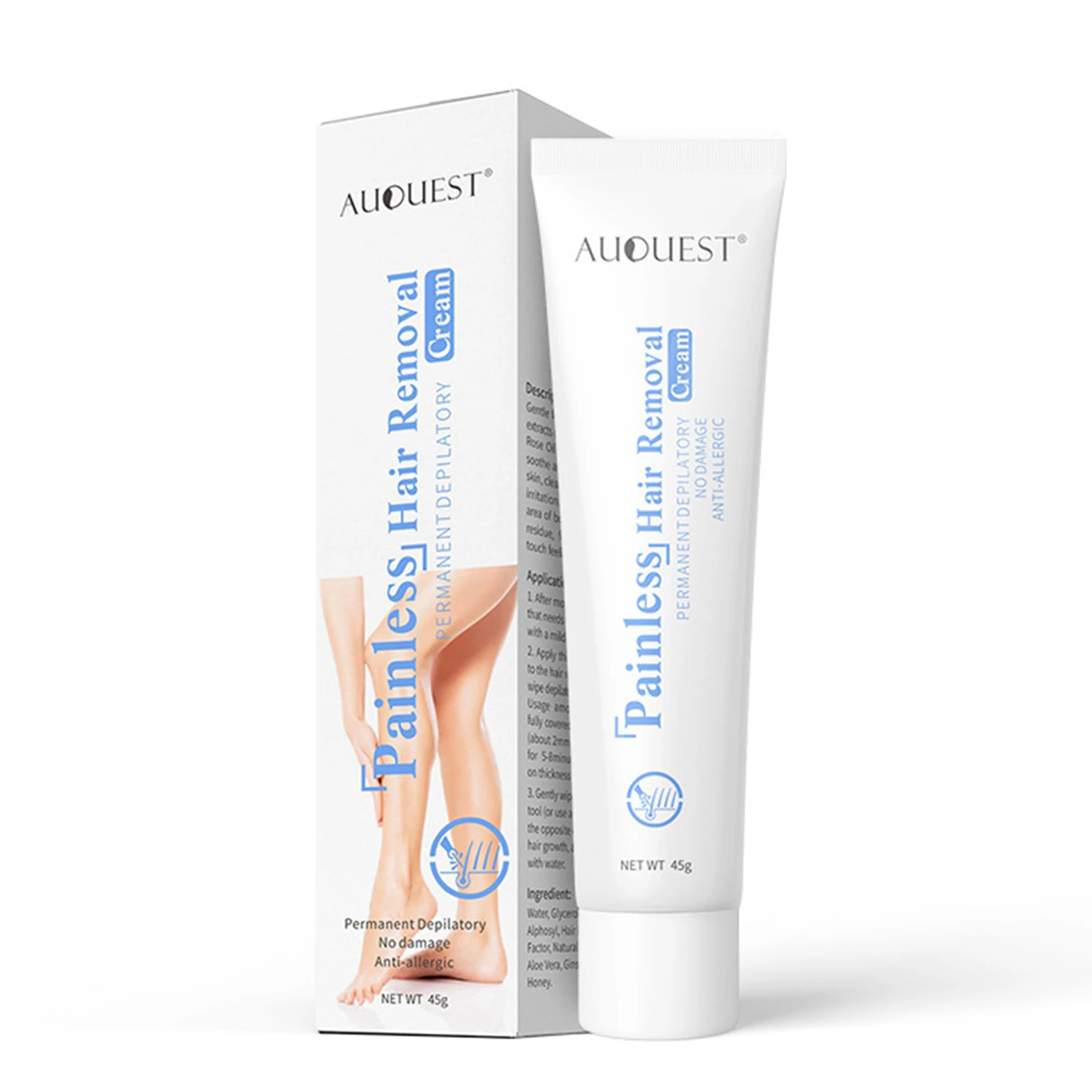 Hair Removal Cream Painless Hair Remover For Armpit Legs And Arms Skin Care Body Care Depilatory Cream 45g For Men Women
Hair Removal Cream Painless Hair Remover For Armpit Legs And Arms Skin Care Body Care Depilatory Cream 45g For Men Women