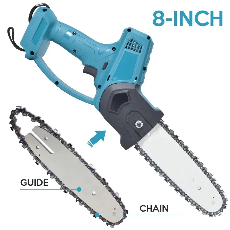 8 Inch Mini Steel Chainsaw Chain Electric Pruning Saw Accessory Garden Tool Replacement Chainsaw Guide Plate
8 Inch Mini Steel Chainsaw Chain Electric Pruning Saw Accessory Garden Tool Replacement Chainsaw Guide Plate