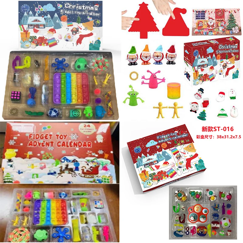 21style 24 Fidget Toys Pack Mystery Box Advent Calanders Surprise Christmas Gift Box Antistress Simple Dimple 2022 Novelty Gifts
21style 24 Fidget Toys Pack Mystery Box Advent Calanders Surprise Christmas Gift Box Antistress Simple Dimple 2022 Novelty Gifts