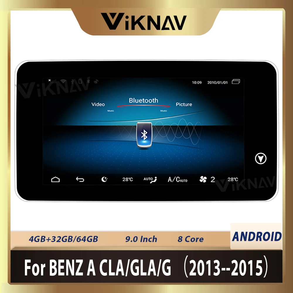 Android Car Multimedia Radio Player For-Benz GLA CLA A Class 2013 2014 2015 GPS Navigation BT WiFi 9 inch HD Screen
Android Car Multimedia Radio Player For-Benz GLA CLA A Class 2013 2014 2015 GPS Navigation BT WiFi 9 inch HD Screen