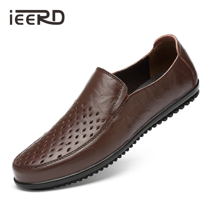 Summer Breathable Men Loafers Splirt Leather Shoes Hot Sale Dress Shoes Large Size 36-47 Formal Shoes
Summer Breathable Men Loafers Splirt Leather Shoes Hot Sale Dress Shoes Large Size 36-47 Formal Shoes