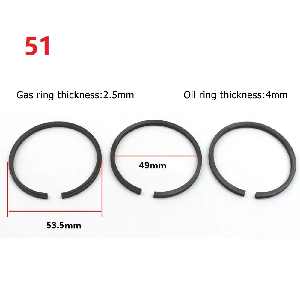 

For 42/47/48/51/52/65mm Cylinder Air Compressor Piston Ring Air Compressor Air Compressor Piston Ring