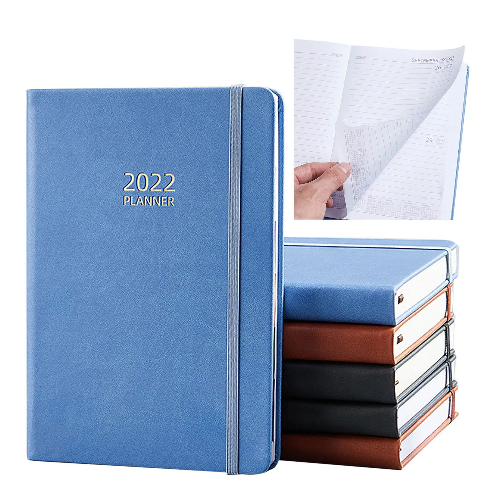 2022 Planner 6” X 8” January 2022 - December 2022 Weekly/monthly Agenda Organizer Calendar Book Faux Leather Cover
2022 Planner 6” X 8” January 2022 - December 2022 Weekly/monthly Agenda Organizer Calendar Book Faux Leather Cover