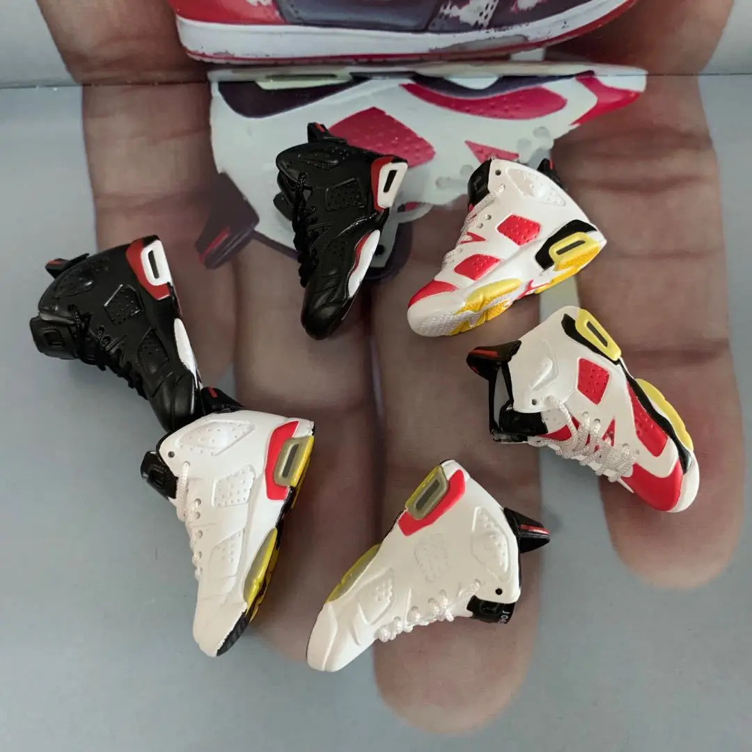 one pair of 3D 6th generation shoes models keychain pendant the best gifts for your.
one pair of 3D 6th generation shoes models keychain pendant the best gifts for your.