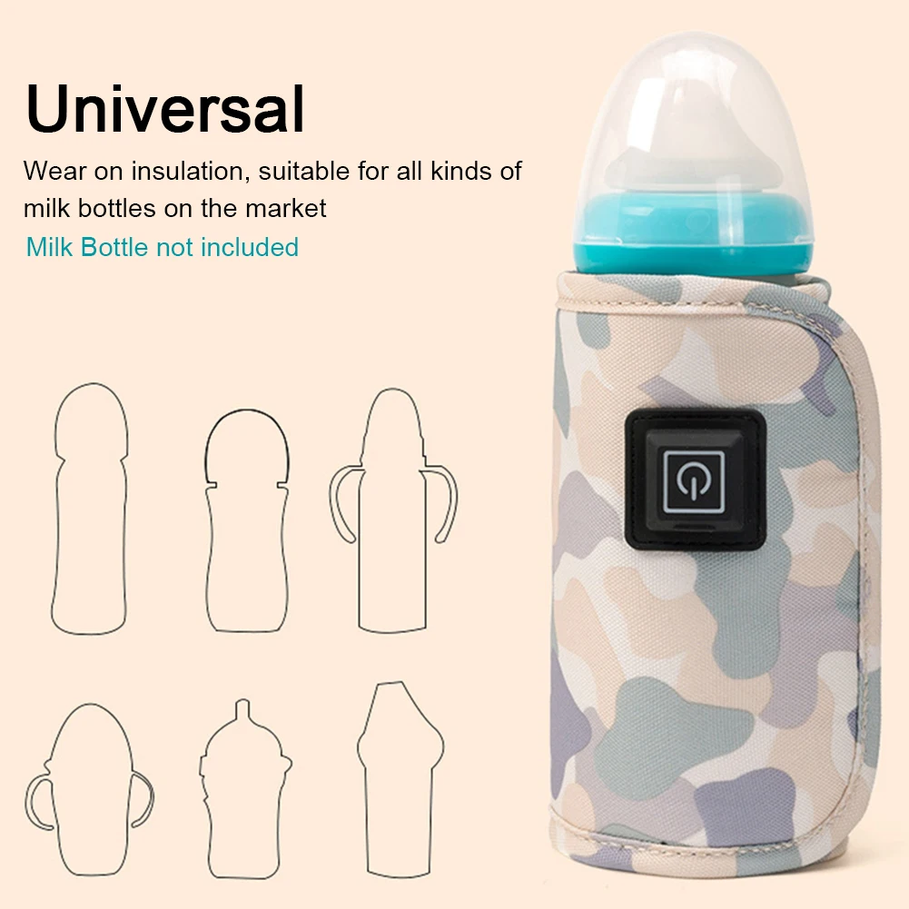 3 Gears Baby Feeding USB Heating Insulation DC 5V Portable Protective Car Cover Adjustable Cup Milk Bottle Warmer Travel Infant
3 Gears Baby Feeding USB Heating Insulation DC 5V Portable Protective Car Cover Adjustable Cup Milk Bottle Warmer Travel Infant
