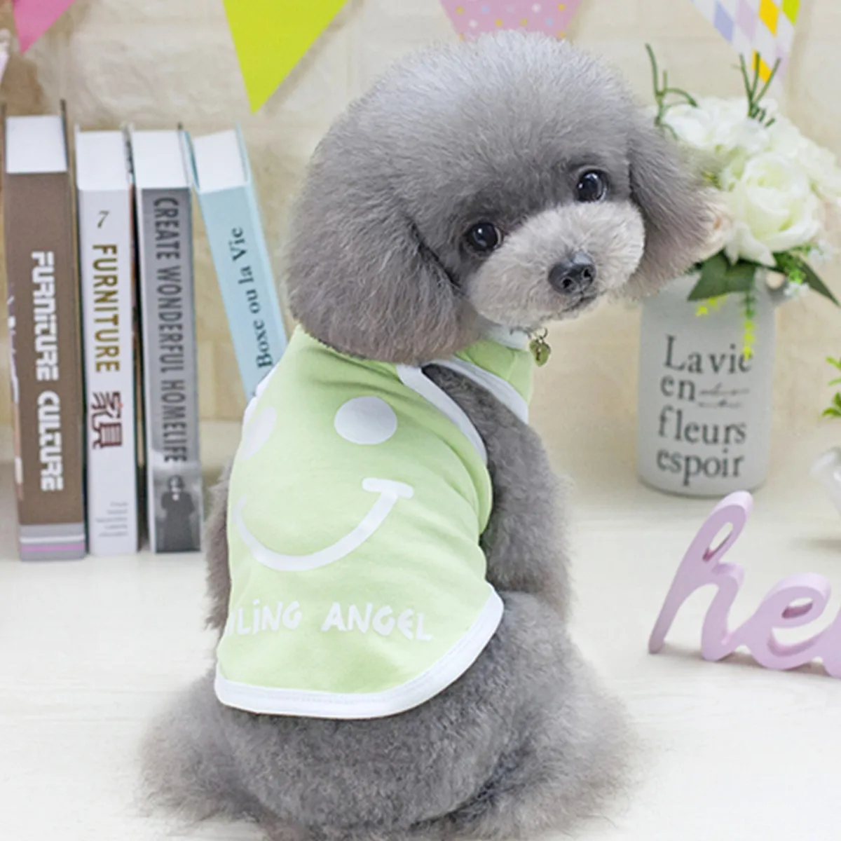 Dog Clothes for Small Dogs Cute Printed summer Pets tshirt Puppy Dog Clothes Pet Cat Vest Cotton T Shirt Pug Apparel Costumes
Dog Clothes for Small Dogs Cute Printed summer Pets tshirt Puppy Dog Clothes Pet Cat Vest Cotton T Shirt Pug Apparel Costumes