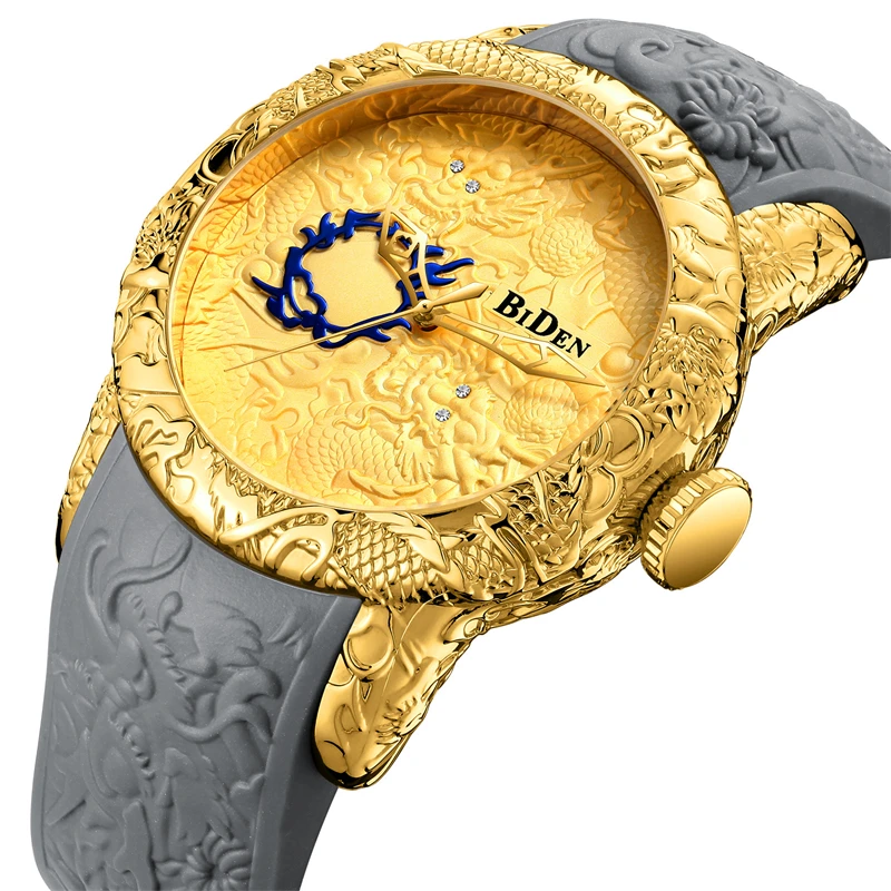 Casual Fashion Watch For Men Luxury Brand High-end Waterproof Men's Watches Creative Full Dragon Pattern Quartz Watches Men
Casual Fashion Watch For Men Luxury Brand High-end Waterproof Men's Watches Creative Full Dragon Pattern Quartz Watches Men