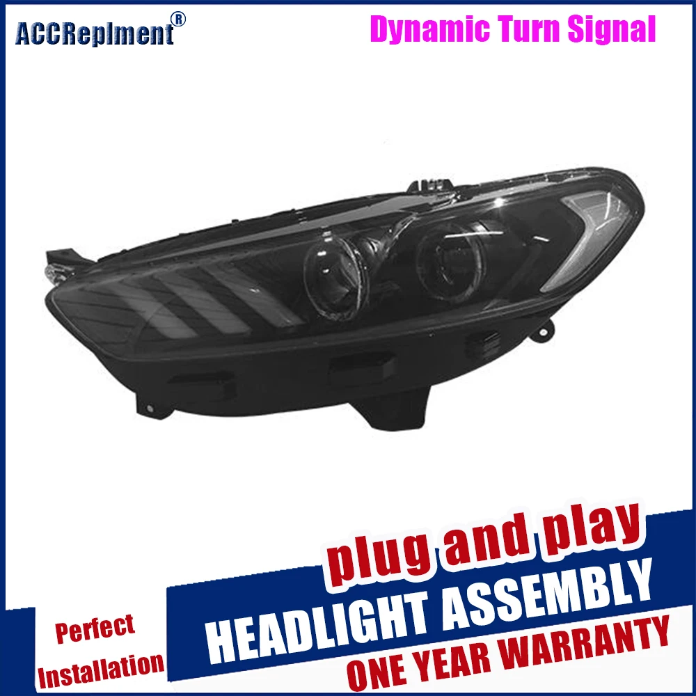 Car Styling 2013-2016 for Ford Mondeo Fusion Headlights Mustang style LED Head light Double Beam HID Xenon lens projector
Car Styling 2013-2016 for Ford Mondeo Fusion Headlights Mustang style LED Head light Double Beam HID Xenon lens projector