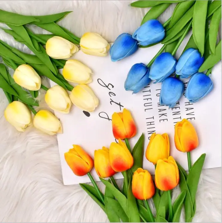 10pcs Artificial Tulips Flowers Home Garden Decoration Real Touch Flower Bouquet Birthday Party Wedding Decoration Fake Flower
10pcs Artificial Tulips Flowers Home Garden Decoration Real Touch Flower Bouquet Birthday Party Wedding Decoration Fake Flower
