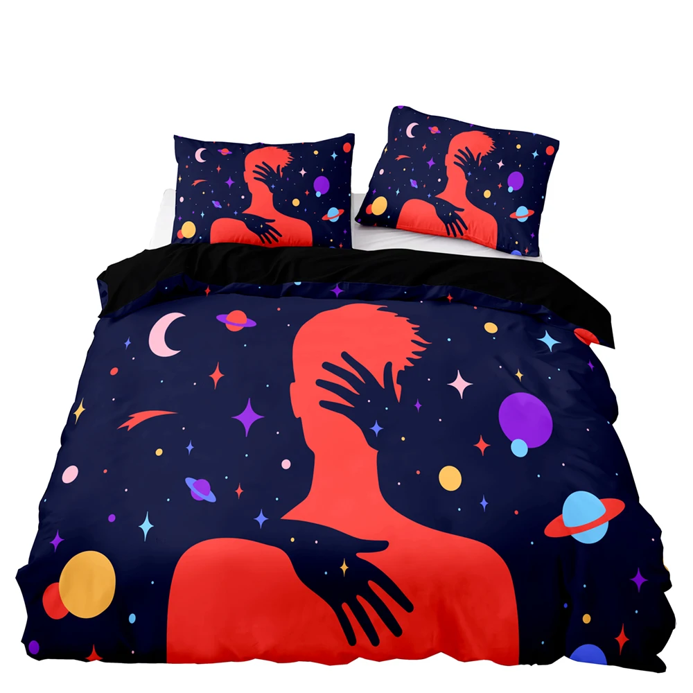 Комплект пододеяльников с абстрактным рисунком, 229x260, 3 шт., x 
Комплект пододеяльников с абстрактным рисунком, 229x260, 3 шт., x