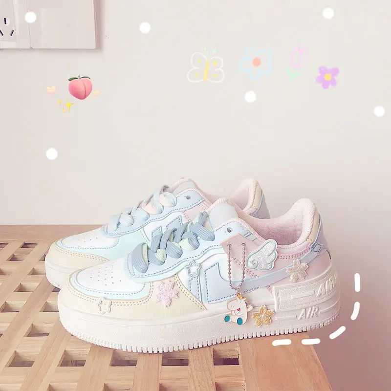 Women's Casual Fashion Running Shoes for Breathable Platform Autumn Shoes Chaussures Peach Cherry Pink Ring White Blue Low-top
Women's Casual Fashion Running Shoes for Breathable Platform Autumn Shoes Chaussures Peach Cherry Pink Ring White Blue Low-top