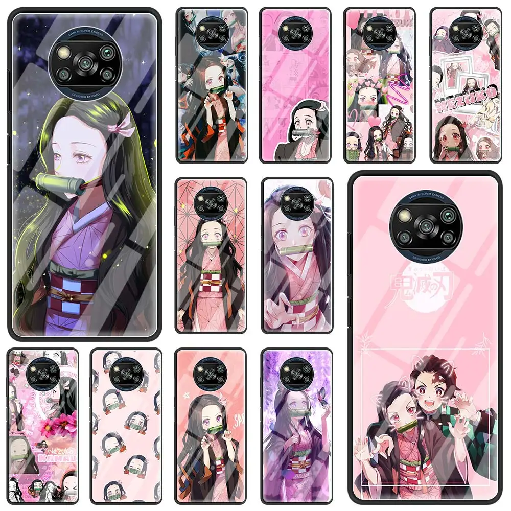 Luxury Phone Case for Xiaomi Mi Poco X3 NFC F2 Pro M2 Note 10 10T 9T Lite Pro CC9 CC9E Glass Cover Demon Slayer Nezuko Anime
Luxury Phone Case for Xiaomi Mi Poco X3 NFC F2 Pro M2 Note 10 10T 9T Lite Pro CC9 CC9E Glass Cover Demon Slayer Nezuko Anime