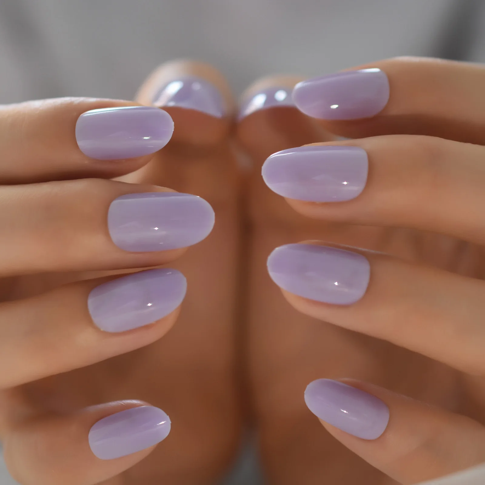 Pure Color Design Optionals Press On Nails Short Full Cover Fingernails Art Supplies For Professionals Almond Nail Tips Purple
Pure Color Design Optionals Press On Nails Short Full Cover Fingernails Art Supplies For Professionals Almond Nail Tips Purple