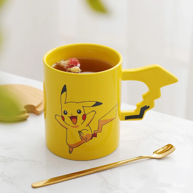 Pokemon Pikachu Cartoon Mug Bamboo Cover Cute Spoon Creative Trend Cup Ceramic Cup Girl Drinking Cup Breakfast Cup Milk Cup
Pokemon Pikachu Cartoon Mug Bamboo Cover Cute Spoon Creative Trend Cup Ceramic Cup Girl Drinking Cup Breakfast Cup Milk Cup