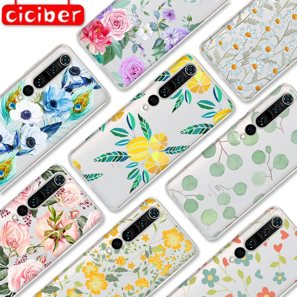 Fresh Floral Case For Xiaomi MI Note 11 10 9 T Pro SE A3 Lite Poco X3 F3 Redmi Note 10 8T 9S 9 8 7 Pro Soft Silicone TPU Fundas
Fresh Floral Case For Xiaomi MI Note 11 10 9 T Pro SE A3 Lite Poco X3 F3 Redmi Note 10 8T 9S 9 8 7 Pro Soft Silicone TPU Fundas