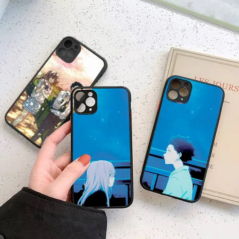 A Silent Voice Phone Case For iphone 12 11 7 8 plus mini x xs xr pro max matte transparent cover
A Silent Voice Phone Case For iphone 12 11 7 8 plus mini x xs xr pro max matte transparent cover