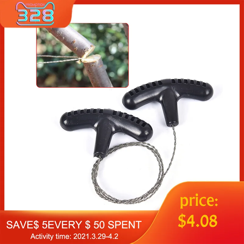 Manual Hand Steel Rope Chain Saw Practical Portable Emergency Survival Gear Steel Wire Kits Travel Tools Outdoor Camping Hiking
Manual Hand Steel Rope Chain Saw Practical Portable Emergency Survival Gear Steel Wire Kits Travel Tools Outdoor Camping Hiking