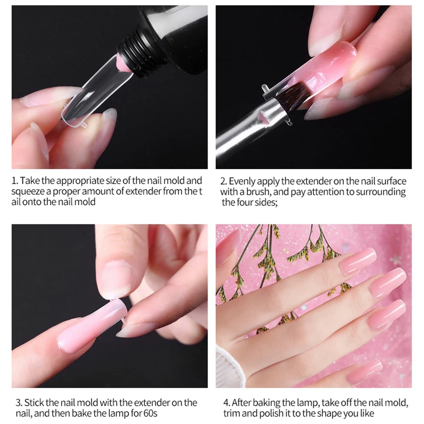 ROHWXY Nail Gel Polish For Nails Extension UV Building Gel Varnishes For Nails Art Design Tools Acrylic Poly UV Gel For Manicure
ROHWXY Nail Gel Polish For Nails Extension UV Building Gel Varnishes For Nails Art Design Tools Acrylic Poly UV Gel For Manicure