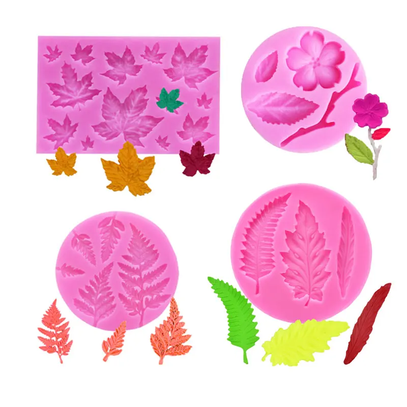 19 Leaf-shaped Silicone Molds Leaf Maple Leaf Polymer Clay Mold Fudge Chocolate Cake Decorating Tool DIY Kitchen Baking Mold
19 Leaf-shaped Silicone Molds Leaf Maple Leaf Polymer Clay Mold Fudge Chocolate Cake Decorating Tool DIY Kitchen Baking Mold