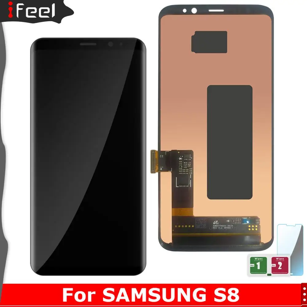 Сменный ЖК дисплей для Samsung S8 SAMSUNG Galaxy G955 G950 G950F с сенсорным экраном и